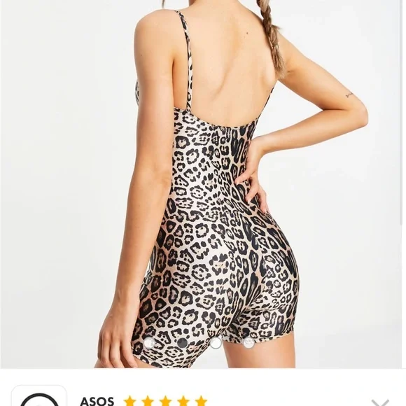 Onzie Leopard Print Jumpsuit - Picture 2 of 6